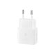 2. Samsung Netzteil 25W USB-C Schnellladeladegerät (ohne Kabel) Weiß