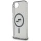 6. Karl Lagerfeld IML Metal Karl & Choupette Heads MagSafe iPhone 16e Hülle - Schwarz