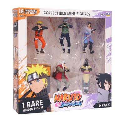 NARUTO SHIPPUDEN FIGUREN - 6ER-PACK DELUXE EDITION VER. B