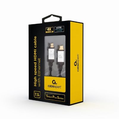 3. GEMBIRD Select Plus Series Kabel CCB-HDMIL-7.5M (HDMI M - HDMI M; 7,5 m; schwarz)