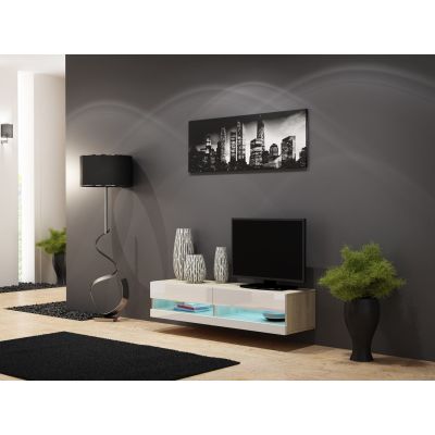 TV-Schrank VIGO NEW'140' 30/140/40 Sonoma/Weiß