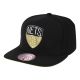 Mitchell & Ness NBA Brooklyn Nets Snapback Cap - 6HSSMM19489-BNEBLCK