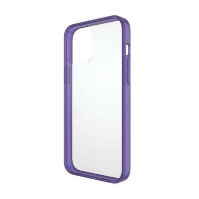 4. PanzerGlass ClearCase antibakterielle, nach Militärstandard zertifizierte Hülle für iPhone 13 Pro Max – transparentes Lila