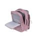 5. NATEC Laptop-Rucksack, Kamel-Hellrosa, 15,6 Zoll, 19 Liter