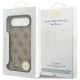 7. Guess 4G Charms Collection MagSafe Hülle für iPhone Air – braun