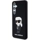 2. Karl Lagerfeld Silikon Ikonik Hülle für Samsung Galaxy S24+ - schwarz