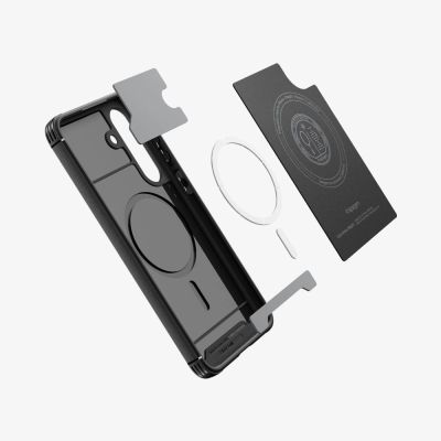8. Spigen Core Armor Mag MagSafe Case für Samsung Galaxy S25 FE - Mattschwarz
