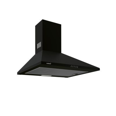 2. CATA Dunstabzugshaube | Dunstabzugshaube | OMEGA 600 BK | Wandmontage | Energieeffizienzklasse C | Breite 60 cm | 645 m³/h | Mechanisch | Schwarz