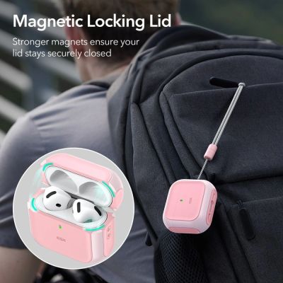 11. ESR Orbit Halolock MagSafe Hülle für AirPods 4 – Pink