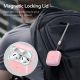 11. ESR Orbit Halolock MagSafe Hülle für AirPods 4 – Pink