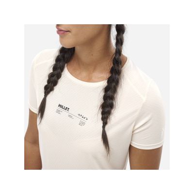 3. MILLET Intense Essential Ts Ss Damen-T-Shirt Hellrosa