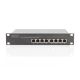 17. Managed L2 Gigabit Ethernet PoE Switch 8-Port, 10 Zoll, 80W PoE Budget