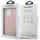 8. Karl Lagerfeld FW Stamped Karl MagSafe Hülle für iPhone 16 Pro Max - Pink