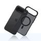 4. 3mk Smoke MagCase für iPhone 17 Air - Schwarz, halbtransparent