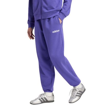 adidas Essentials Linear French Terry Damenhose mit Bündchen, Lila KF8363