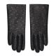 4. Calvin Klein Re-lock geprägte Lederhandschuhe W K60K609975