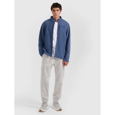 7. Herren-Fleecejacke Regular mit Stehkragen 4F 4FRMM00TFLEM435-32S