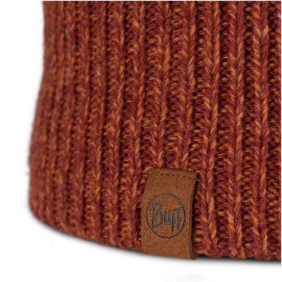 Mütze BUFF KNITTED & FLEECE BEANIE LYNE CINNAMON – Einheitsgröße