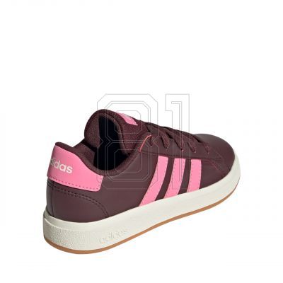 3. Adidas Grand Court 2.0 Lifestyle Tennis Lace-Up Jr JR5111 Schuhe