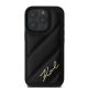 3. Karl Lagerfeld Quilted Signature Hülle für iPhone 16 Pro Max – Schwarz
