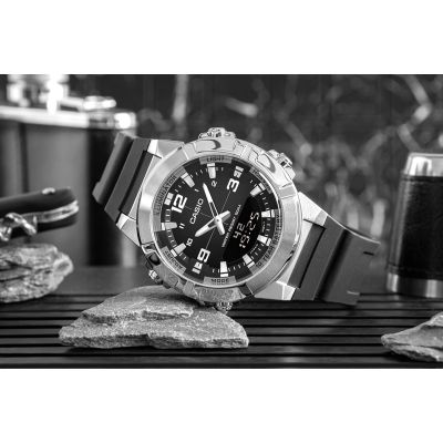 6. Herrenuhr CASIO AMW-870-1AVDF + Box