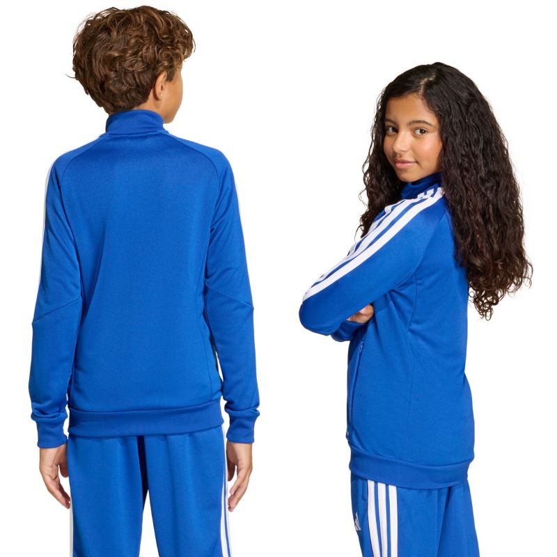 3. adidas Tiro 26 League Training blaues Kinder-Sweatshirt JY7199
