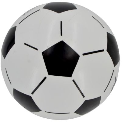 2. Vinyl-Fußball Marienkäfer Schwarz-Weiß 23 cm 85 g Enero