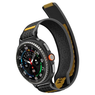11. Spigen Athlex Air Strap für Samsung Galaxy Watch 40/44/46 mm - Schwarz und Gelb