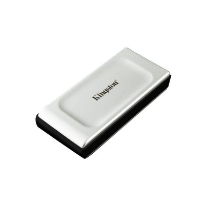4. Externe SSD-Festplatte Kingston XS2000 (1 TB; USB 3.2; Silber; SXS2000/1000G)