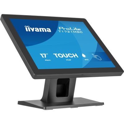 2. iiyama ProLite T1721MSC-B3 Computermonitor 43,2 cm (17") 1280 x 1024 px SXGA Touchscreen Blad Schwarz