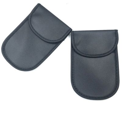 12. Diebstahlschutzhülle für Autoschlüssel, blockiert Funkwellen, schlüssellose Faraday-Box-Abdeckung, Faraday-Käfig, 14 cm mit 10 cm, Schwarz