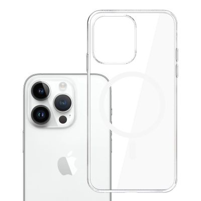 14. 3mk Clear MagCase Hülle für Apple iPhone 14 Pro Max – transparent