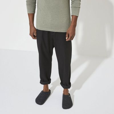 5. Birkenstock Zermatt Cozy Home Anthrazit Wollfilz Hausschuhe Normal Weit (1014938)