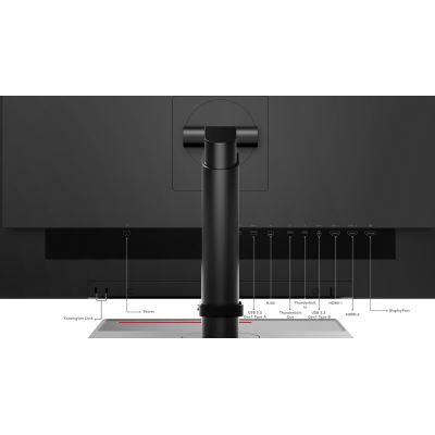 15. Lenovo ThinkVision P27u-20 Computermonitor 68,6 cm (27 Zoll) 3840 x 2160 Pixel 4K Ultra HD LED Schwarz