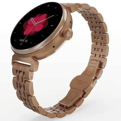 4. HiFuture Aura Damen-Smartwatch – Roségold