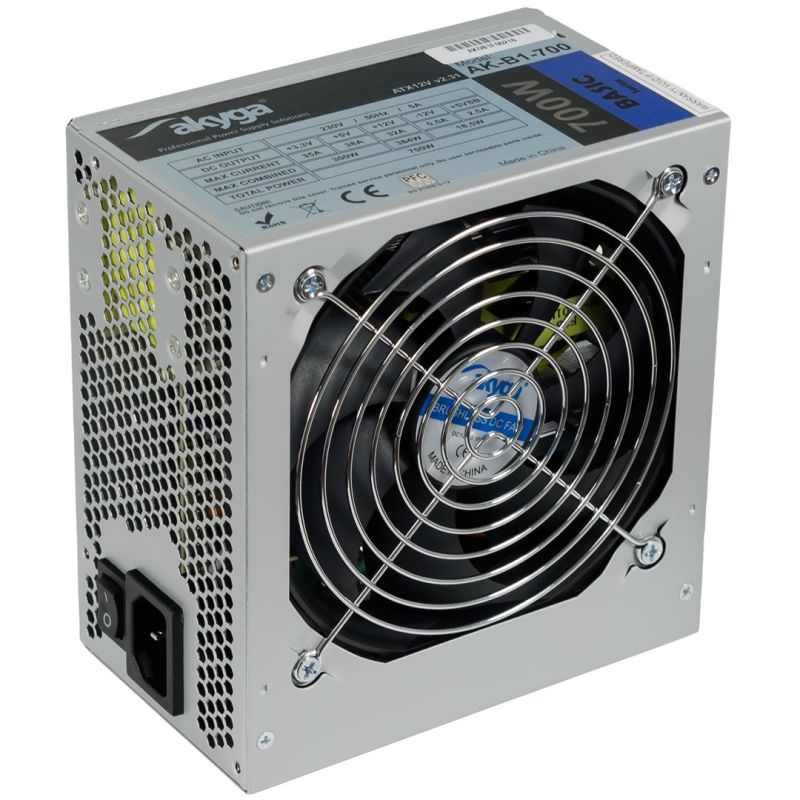 2. Akyga AK-B1-700 Netzteil (700 W; passiv; 120 mm)