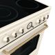 15. GORENJE GECS6B70CLI Retro-Elektroherd 60 cm | ExtraDampfgarfunktion | Heißluftfrittierfunktion | Gefrorenes Backen | Sahne