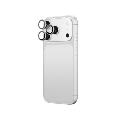 3. AmazingThing Radix Vision Linsenschutz für iPhone 18 Pro / 18 Pro Max - Silber