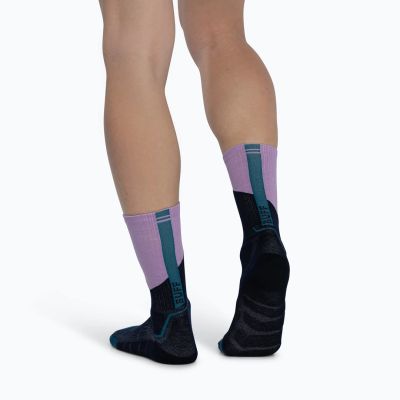 3. Buff MERINO MW CREW SOCKS MWC1 ORCHID L Socken
