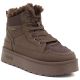 5. Braune Big Star Plateau-Schneestiefel für Damen UU274168