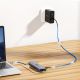 6. UNITEK D1113BGY01 Hubs und Konzentratoren 2 x USB 3.2 Gen 2 (3.1 Gen 2) Typ-C 1000 Mbit/s Grau