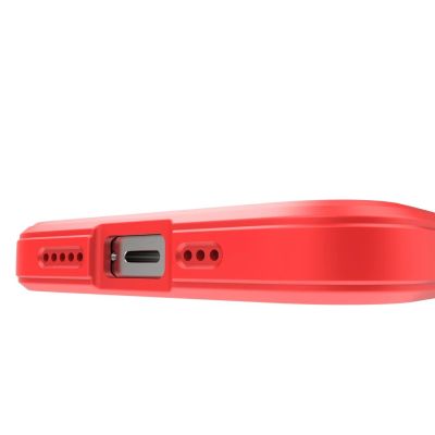 4. Magic Shield Case für iPhone 13 Pro Max flexible gepanzerte Hülle rot