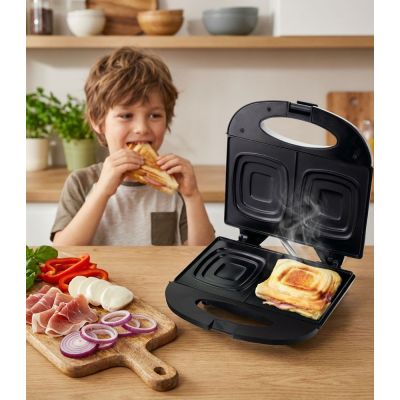 11. Esperanza Pizzaiola TKT005K Sandwichmaker (700W; schwarz)