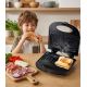 11. Esperanza Pizzaiola TKT005K Sandwichmaker (700W; schwarz)