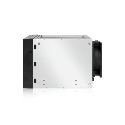 6. IcyDock Montageplatte 5x8,9cm SATAI-III in 3x5,25" MB155SP-B bk