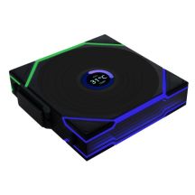 Lian Li UNI FAN TL Kabelloser LCD-Lüfter ARGB PWM Reverse Blade 120mm schwarz