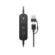 25. HP Poly Mission 425 Classic Kabelgebundenes USB-Stereo-Headset (Mehrfachpackung)