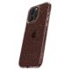9. Spigen Liquid Crystal Glitter Hülle für iPhone 15 Pro Max – rosa und transparent