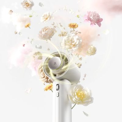11. Jisulife Handheld Fan Pro1 Mini 4250mAh USB-C Tragbarer Ventilator - Weiß