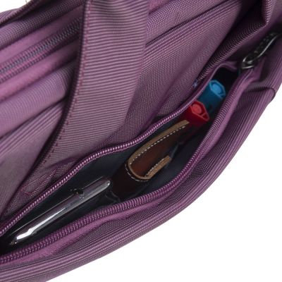 18. Rivacase Central 33,8 cm (13.3") Aktentasche, Violett